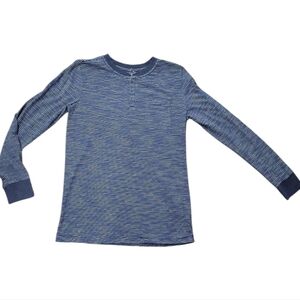 CAT & JACK Boy’s Long Sleeve Multi-color Stripe Shirt Size XL (16)